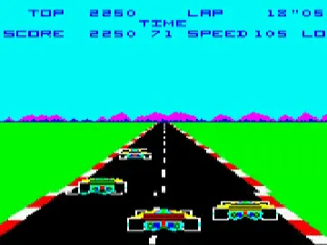 Pole Position (1984)(Atari) screen shot game playing